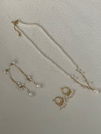 „Fairy Trail“ 14K-Gold-Perlenkette