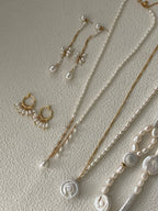 „Fairy Trail“ 14K-Gold-Perlenkette