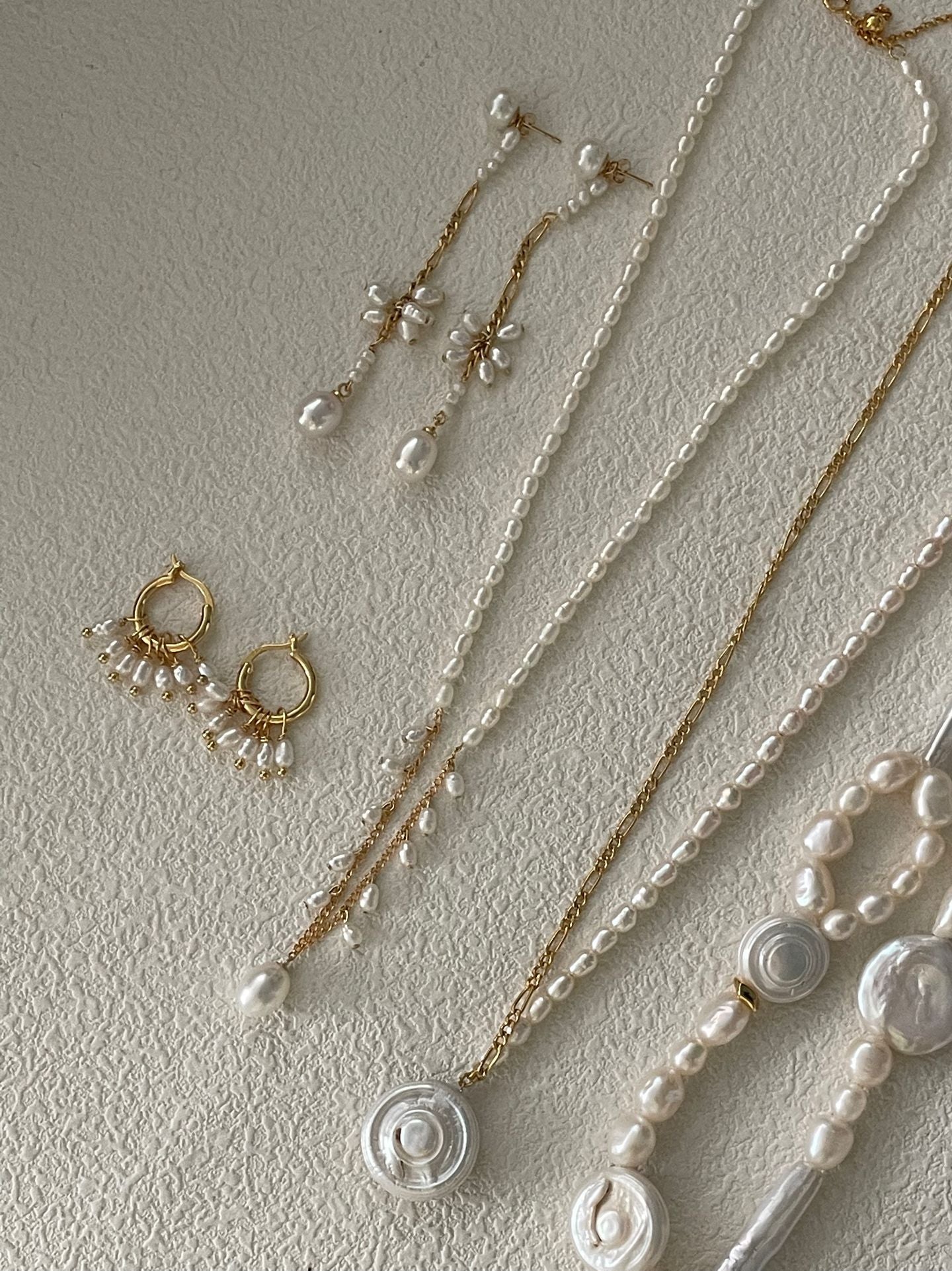 „Fairy Trail“ 14K-Gold-Perlenkette