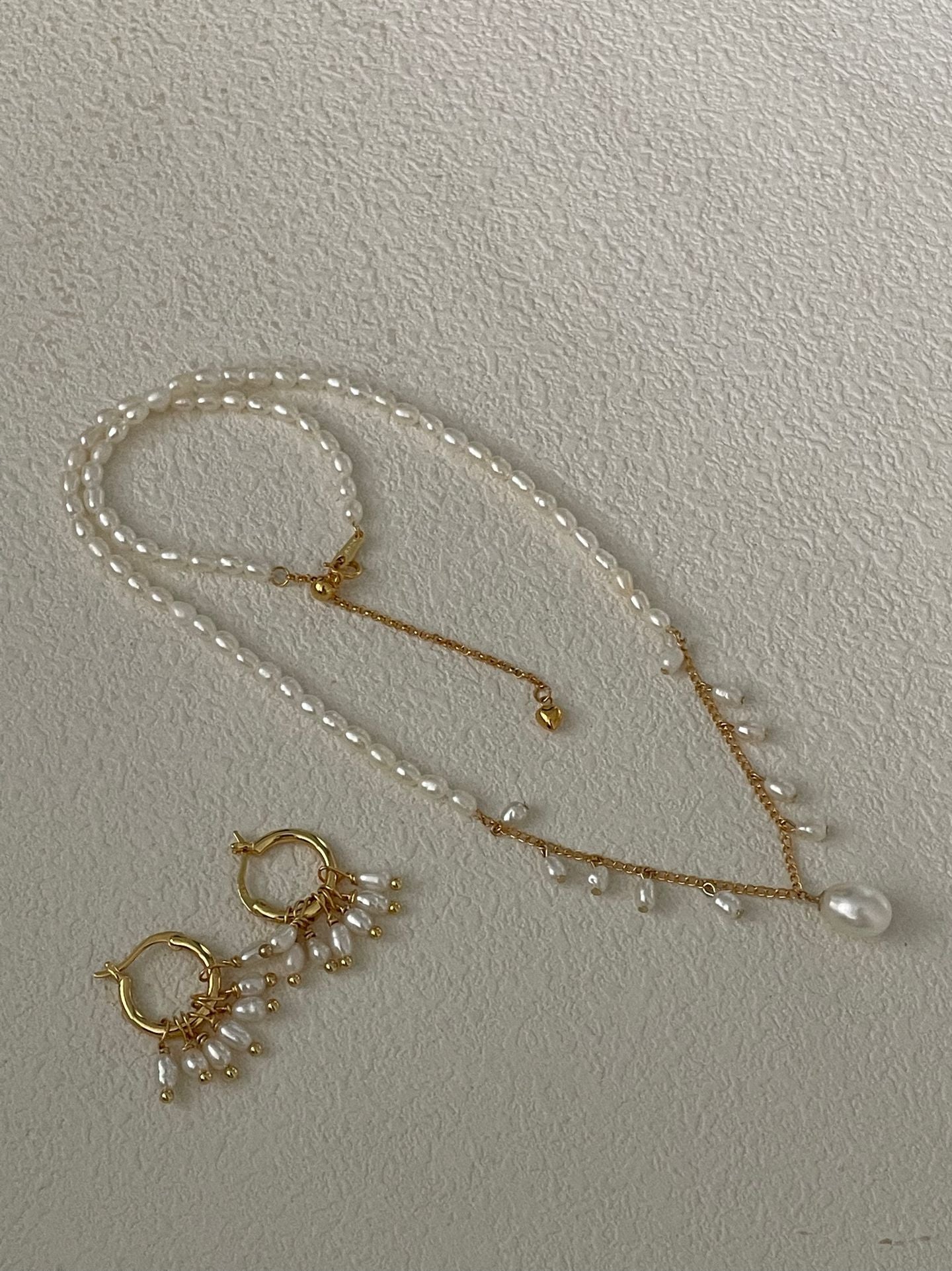 „Fairy Trail“ 14K-Gold-Perlenkette