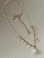 „Fairy Trail“ 14K-Gold-Perlenkette