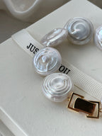 „Roman Holiday“ 18K-vergoldetes Perlenarmband