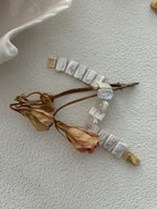 „Baroque Timepiece on the Wrist“ versilbertes 18K-Gold-Armband