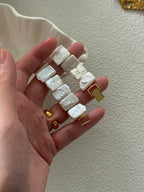 „Baroque Timepiece on the Wrist“ versilbertes 18K-Gold-Armband