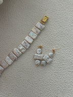 „Baroque Timepiece on the Wrist“ versilbertes 18K-Gold-Armband