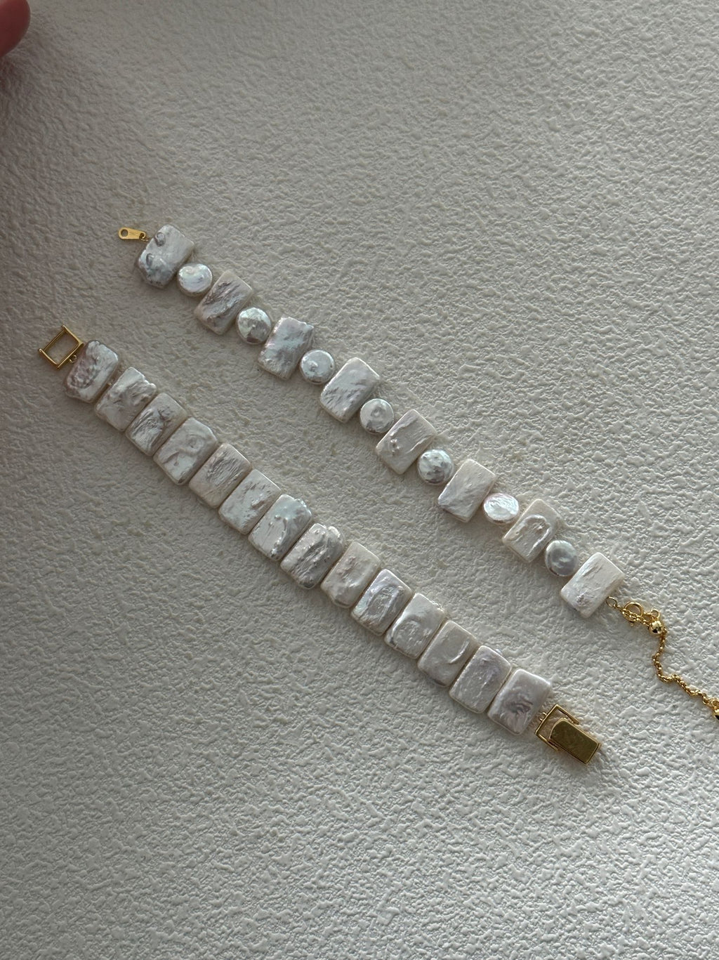 „Baroque Timepiece on the Wrist“ versilbertes 18K-Gold-Armband