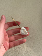 “Golden Thread” Baroque Pearl Hair Clip