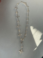 Kreuz- und Barockperlenkette