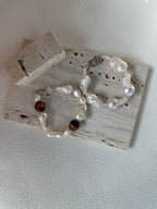 „Amber Wilderness“ Sterlingsilber-Barockperlen-Armband