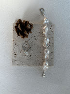 „Untamed on the Wrist“ Edison-Perlen-Armband aus Sterlingsilber