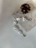 „Untamed on the Wrist“ Edison-Perlen-Armband aus Sterlingsilber