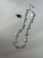 „Sun & Moon Drift“ Sterlingsilber-Perlenkette