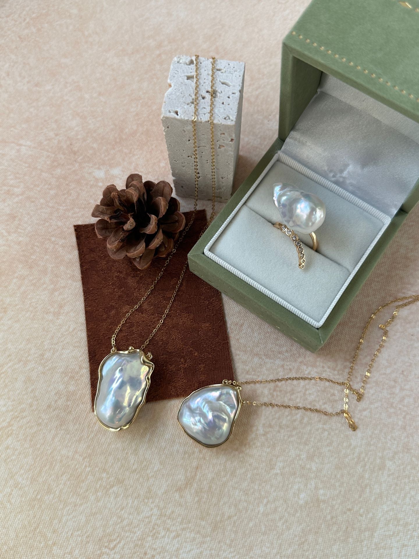 Greta Bag Lange Halskette