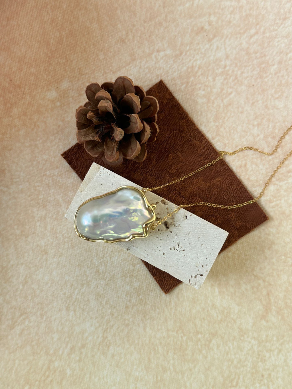 Greta Bag Lange Halskette