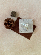 Offener Ring mit Barockperle