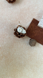 Offener Ring mit Barockperle