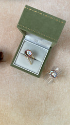 „Lilac Skirt“ Ring