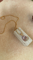 „Lilac Skirt“ Perlenkette