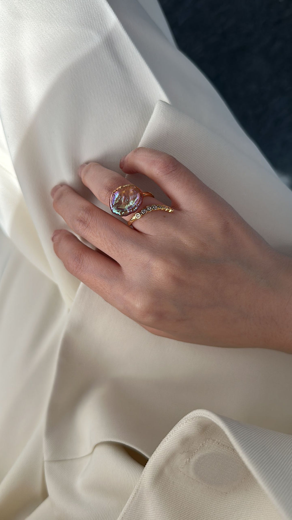 „Lilac Skirt“ Ring