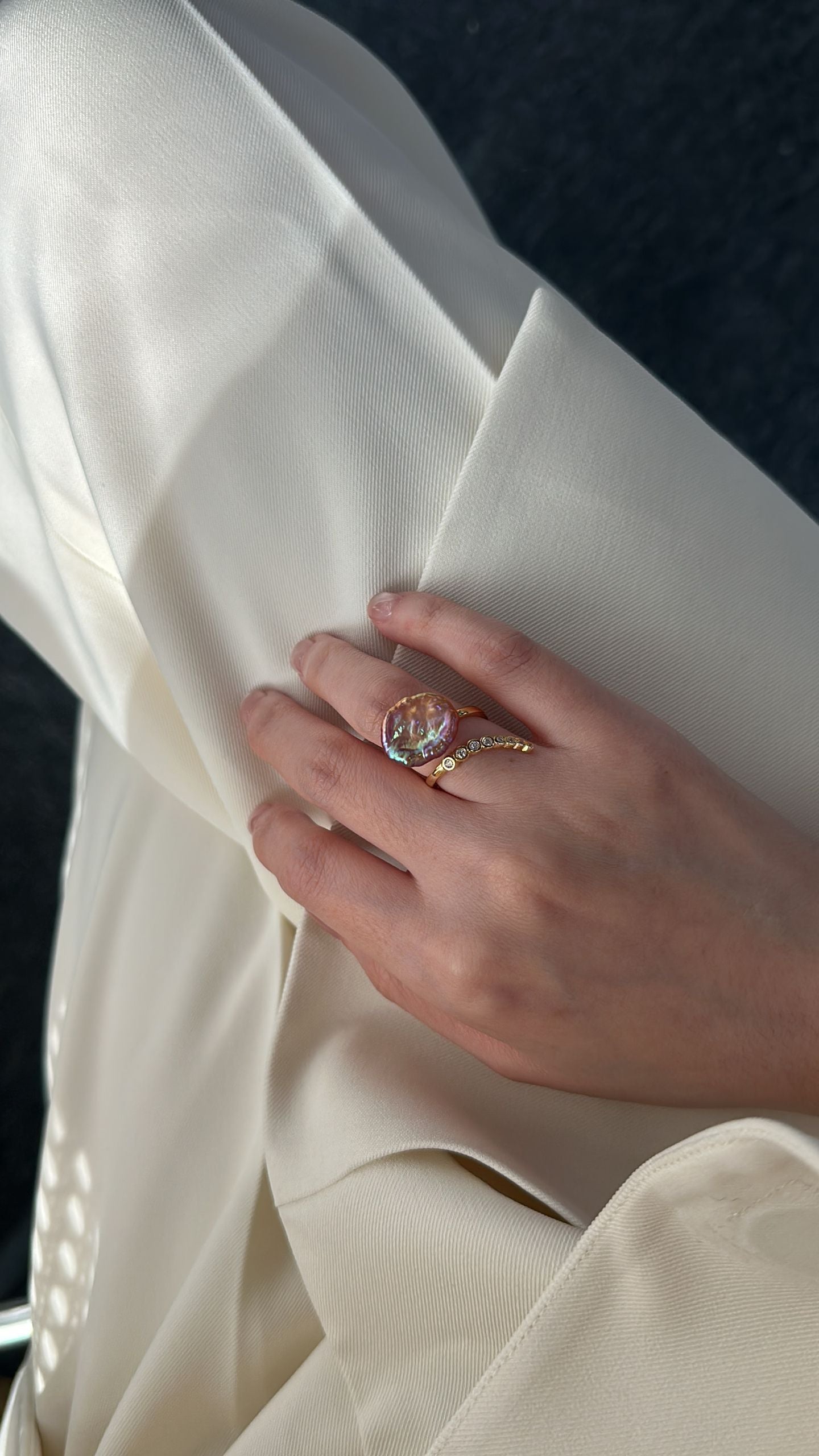 „Lilac Skirt“ Ring