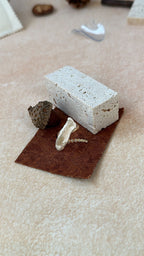 „Linear Glow“ langer Ring