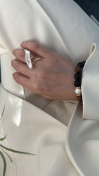 „Linear Glow“ langer Ring