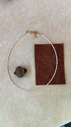 Doppelreihiges Keshi-Perlen-Armband