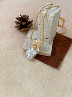 Goldblüten-Halskette