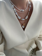 Goldblüten-Halskette