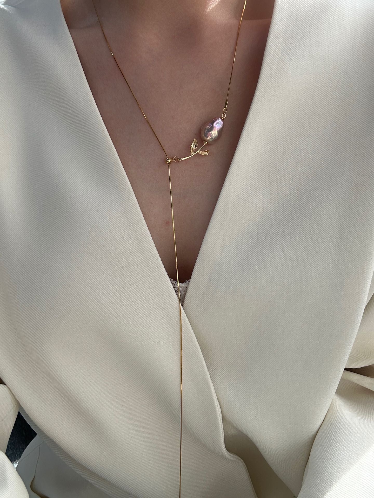 „Golden Rose“ Halskette