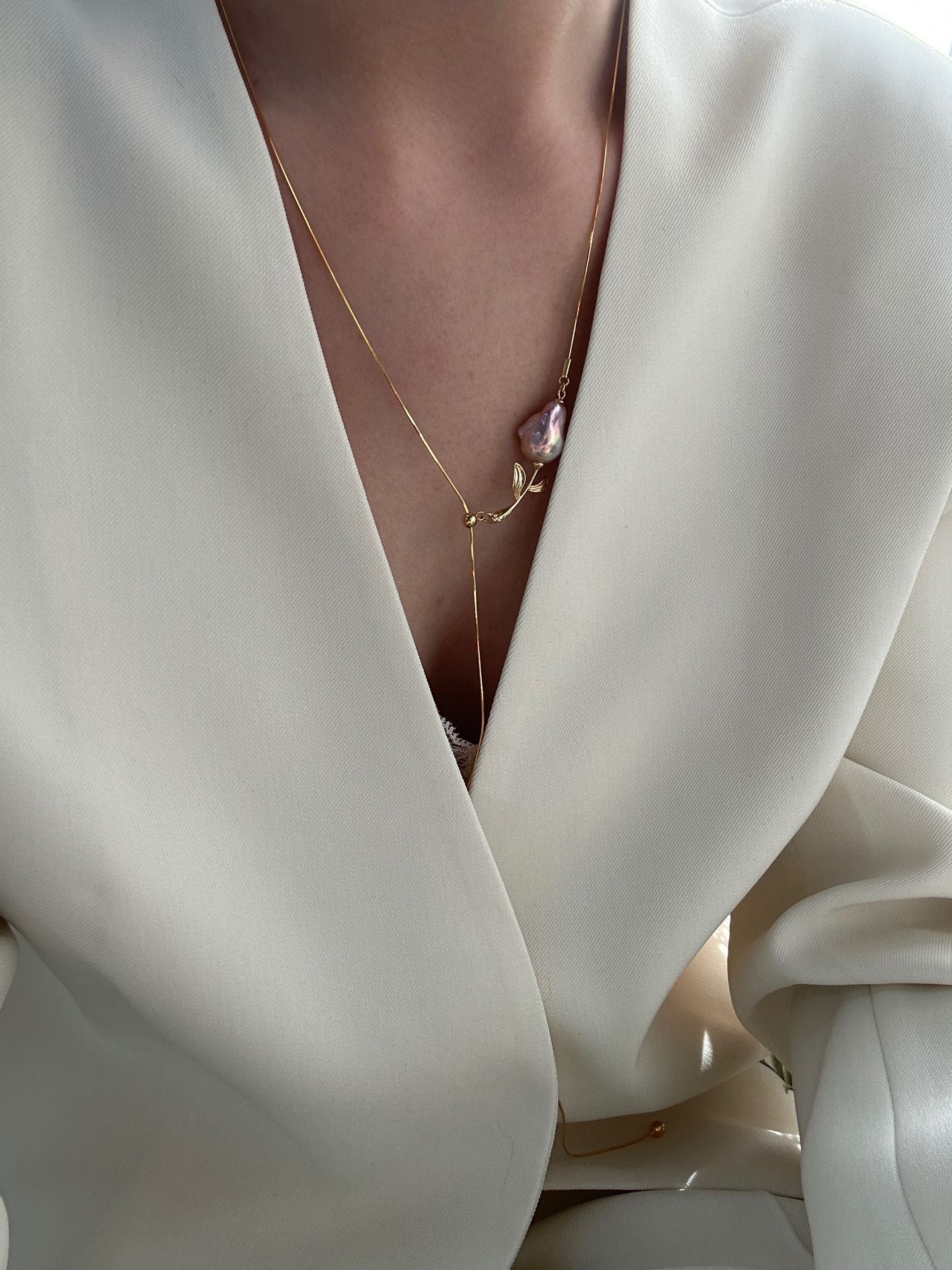 „Golden Rose“ Halskette