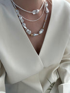 „Barn-Style“ Barockperlen-Halskette