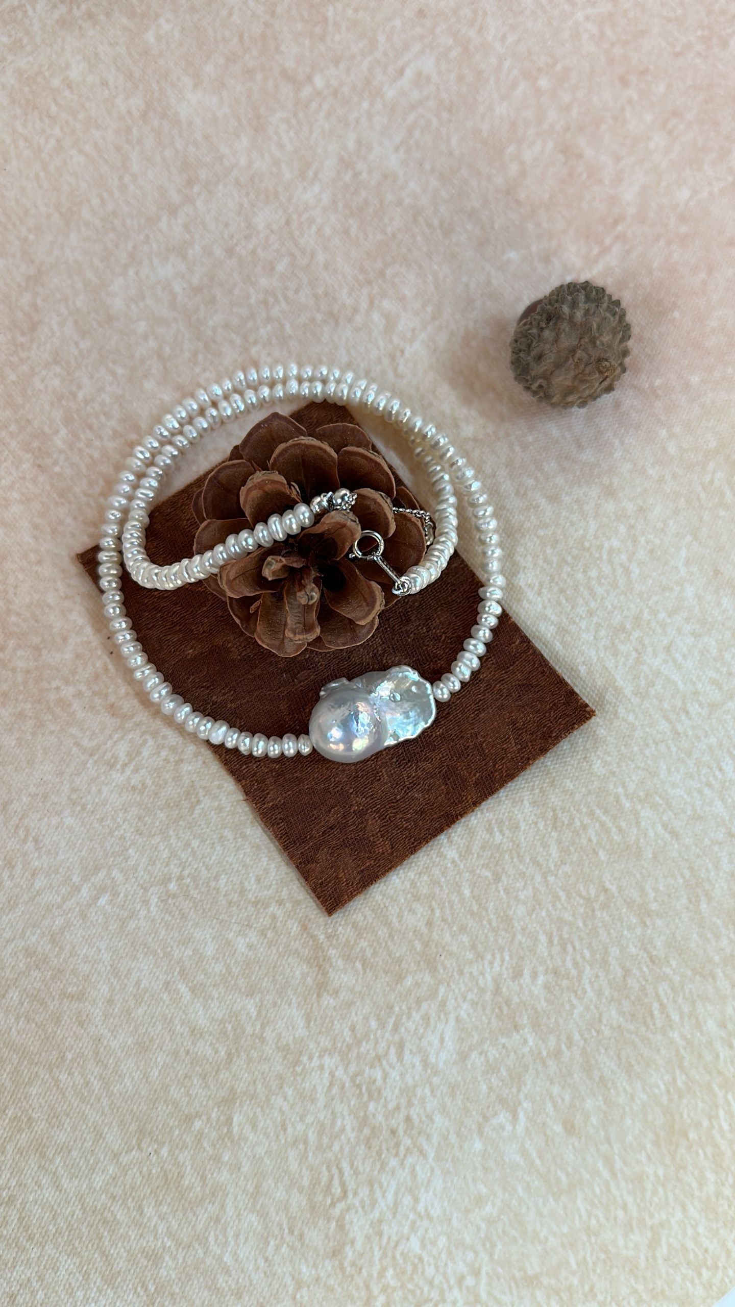 Barockperlen-Halskette