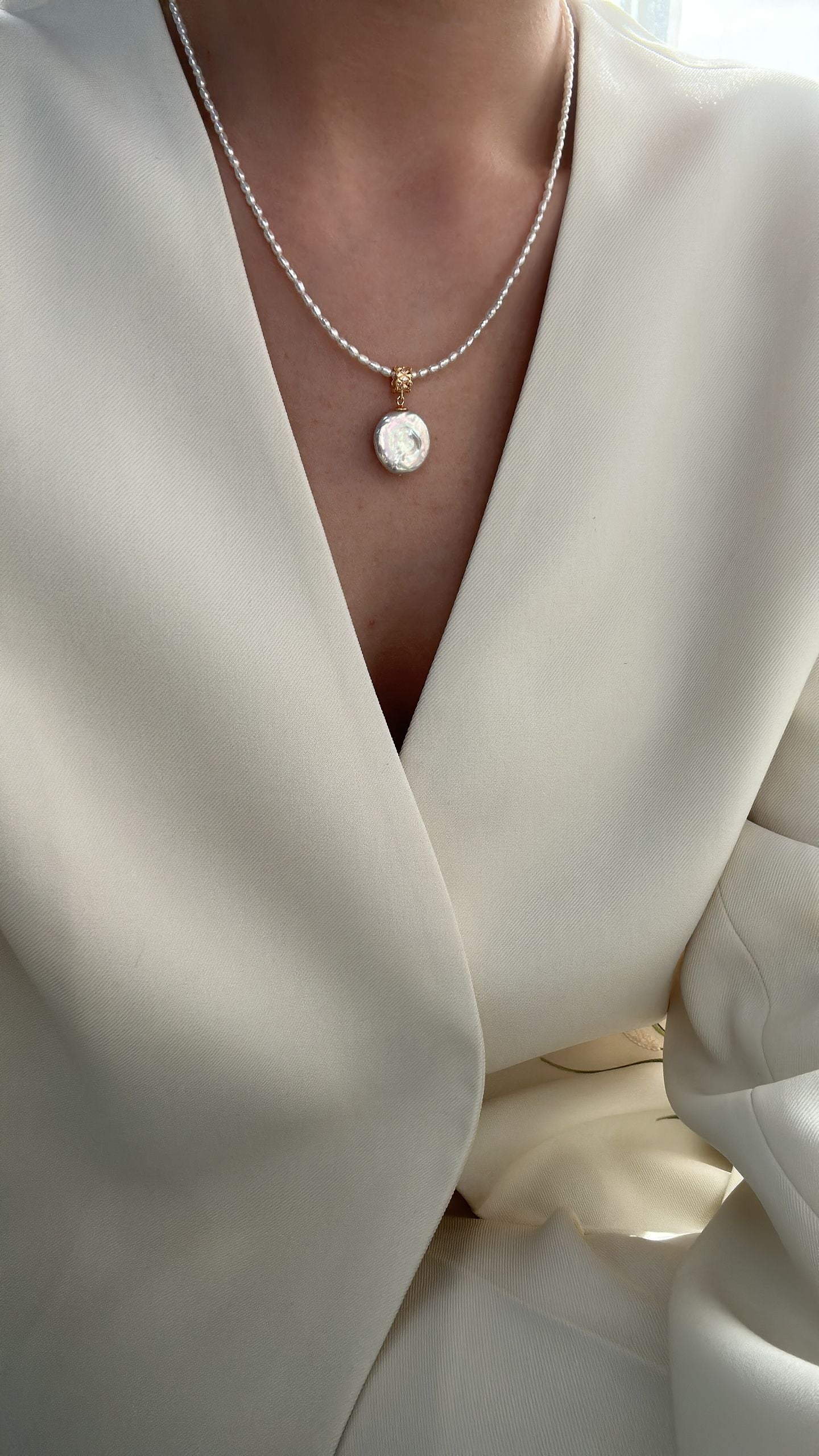 „Roman Pendant“ Halskette