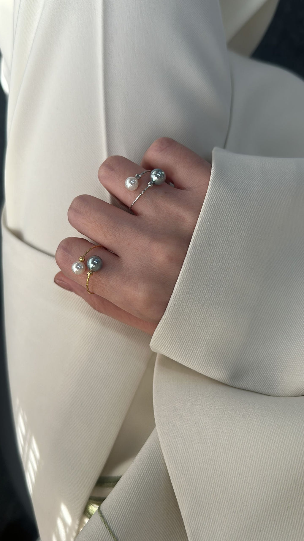 „Bubble Duo“ Ring