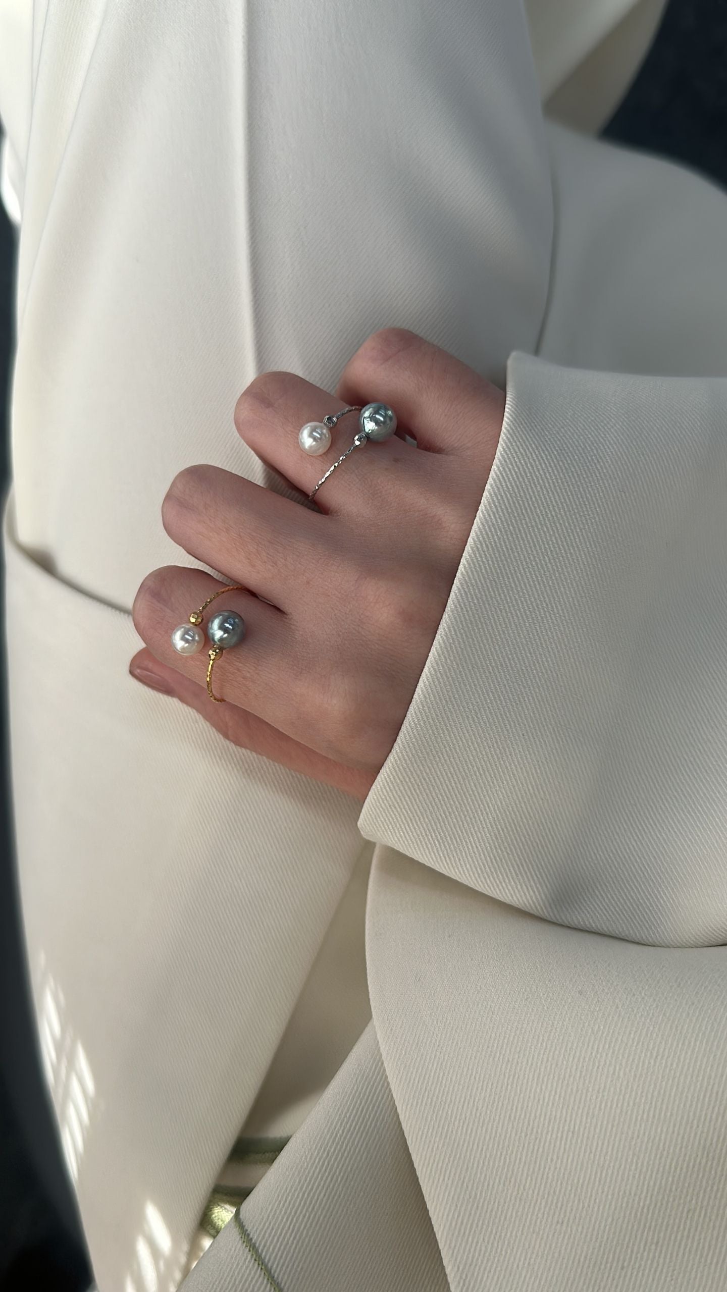 „Bubble Duo“ Ring