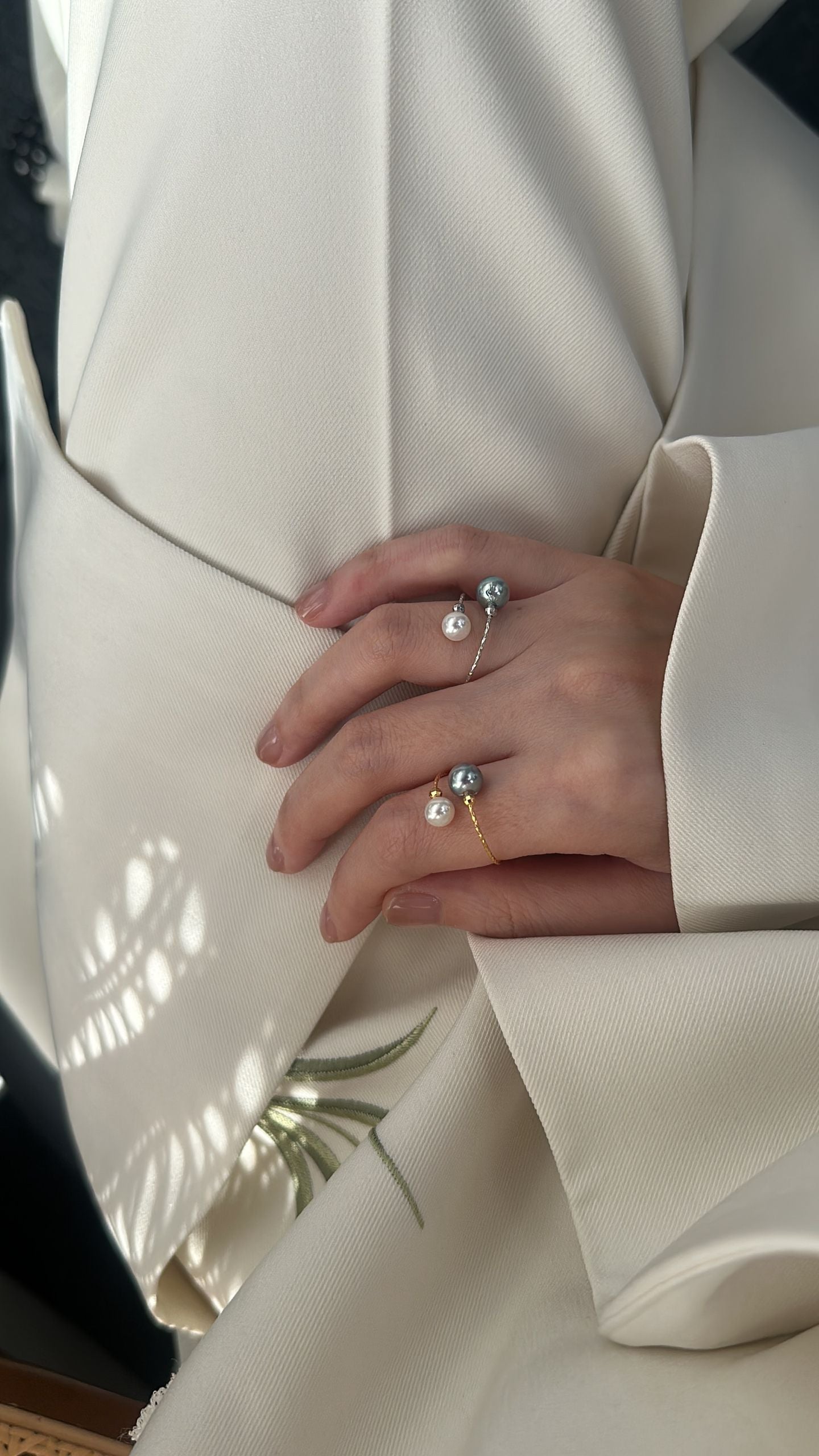 „Bubble Duo“ Ring