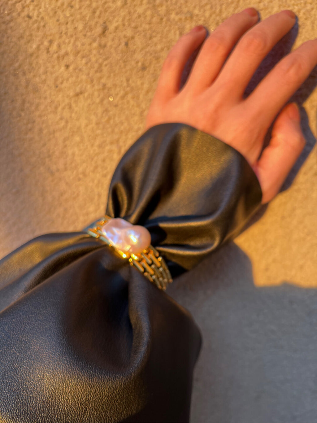 Breites Barockperlenarmband