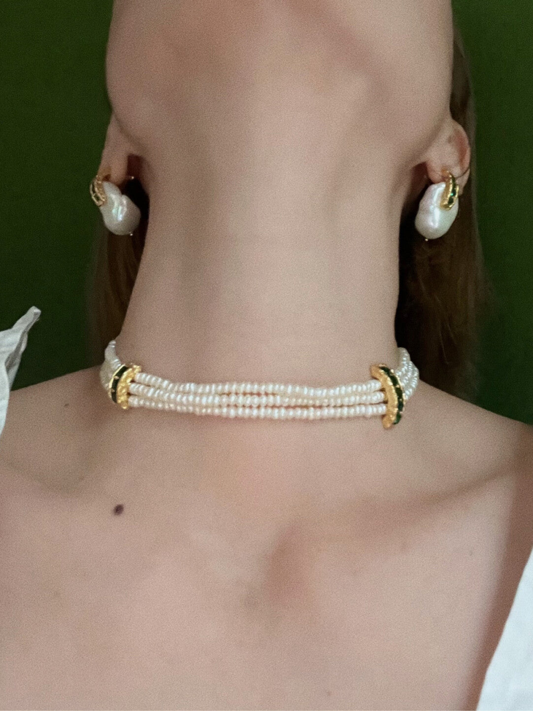 Boutique Couture Kollektion | Barockperlen-Ohrringe